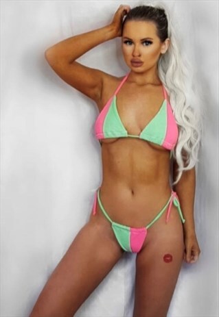 COLOUR BLOCK BIKINI