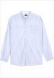 Tommy Hilfiger 90's Striped Long Sleeve Button Up Shirt XLar
