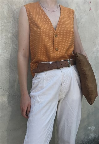 VINTAGE HANDMADE WAISTCOAT