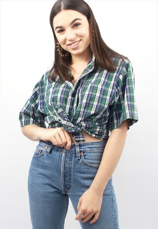 90'S RETRO CHECKERED SHIRT