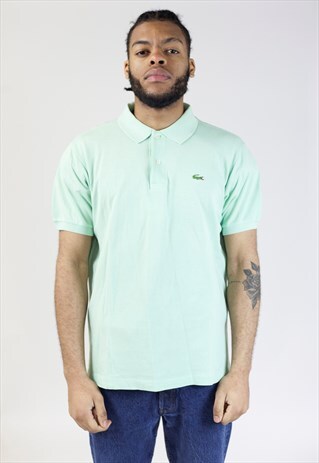 VINTAGE LACOSTE MINT GREEN POLO SHIRT