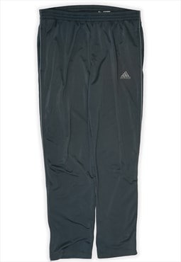 Vintage Adidas Grey Tracksuit Bottoms Mens