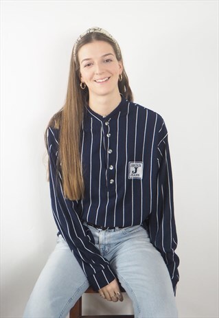 VINTAGE STRIPED VARSITY JORDAN TOP