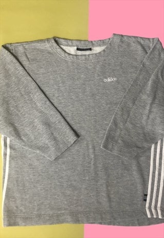 grey adidas jumper