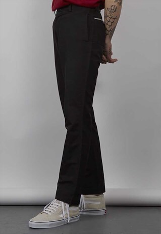 VINTAGE 90'S FILA BLACK TROUSERS