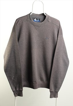 Vintage Starter Crewneck Sweatshirt Grey 