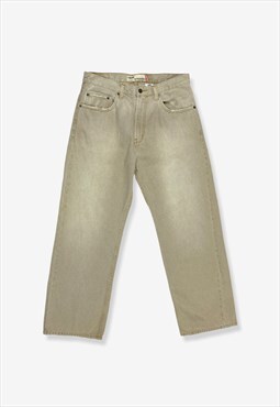 Vintage Levi's 569 Loose Jeans Beige W32 L30