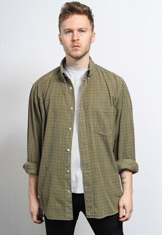 VINTAGE CORDUROY CORD SHIRT
