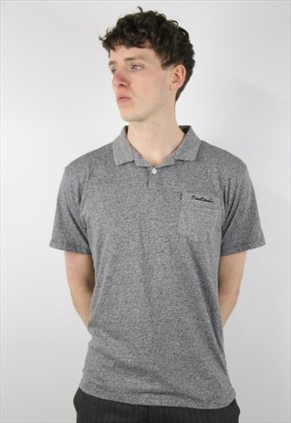 VINTAGE PIERRE CARDIN GREY POLO SHIRT
