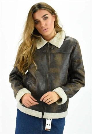VINTAGE LEATHER FLIGHT JACKET