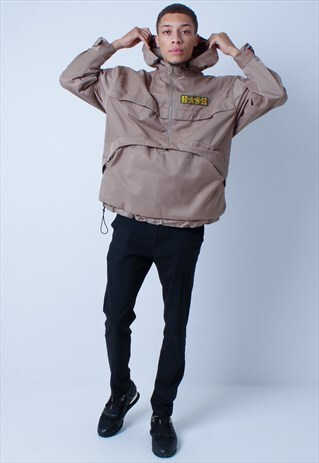 VINTAGE REEBOK HASH BEIGE TRENCH COAT