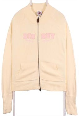 Disney Deadstock Spellout Logo Zip Up Jumper / Sweater XLarg