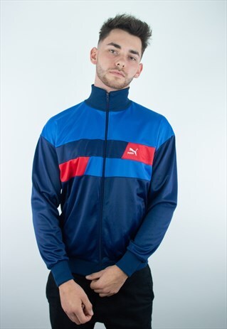 VINTAGE 90'S PUMA LIGHT TRACK SPORT JACKET
