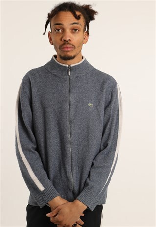VINTAGE LACOSTE ZIPPER SWEATSHIRT