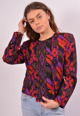 VINTAGE JAEGER BLAZER JACKET MULTI