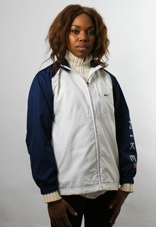 NIKE VINTAGE WINDBREAKER JACKET, BOMBER JACKER, S