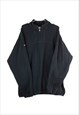 Vintage Columbia Fleece in Black 1/4 Zip Jumper XL