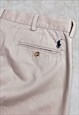 Vintage Polo Ralph Lauren Beige Chino Trousers W38 L34