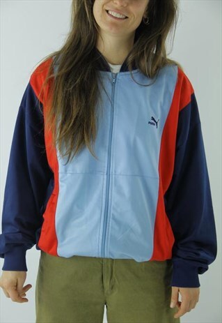 PUMA 90'S VINTAGE TRACK JACKET BLUE