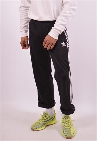 VINTAGE ADIDAS TRACKSUIT TROUSERS BLACK