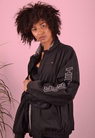 BLACK TOMMY HILFIGER JACKET GRH2148