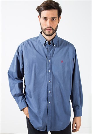 VINTAGE POLO RALPH LAUREN SHIRT / S5971