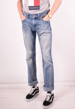 LEVI'S 511 MENS VINTAGE JEANS W32 L34 BLUE 90S