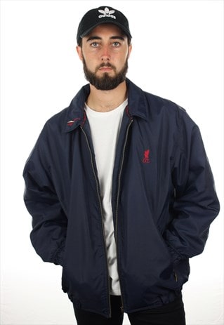 VINTAGE 90S REEBOK LIVERPOOL FC PADDED BOMBER JACKET COAT