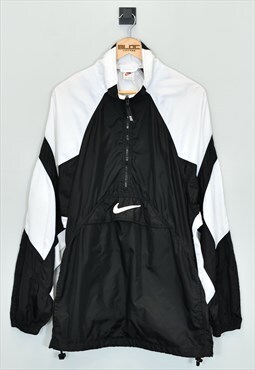 Vintage 1990's Nike Shell Jacket Black XXXLarge