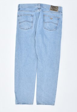 Vintage 90's Armani Jeans Straight Blue