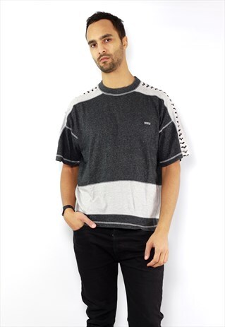GREY T-SHIRT ARENA VINTAGE TAPE T-SHIRT 90S