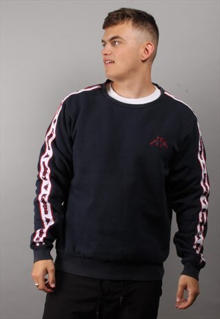VINTAGE KAPPA TAPE LOGO SWEATSHIRT