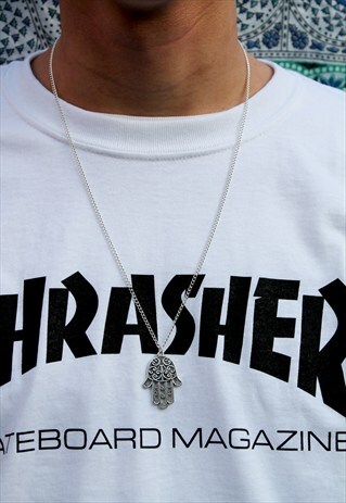 HAMSA HAND NECKLACE