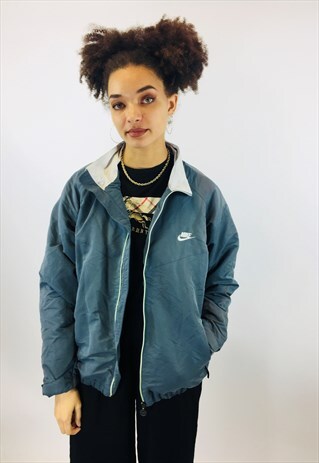 VINTAGE NIKE SWOOSH GREY COAT