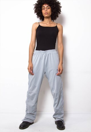 VINTAGE 90S CHAMPION SIDE POPPERS TRACK PANTS ID:7365