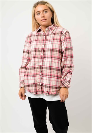 VINTAGE LEE CHECK FLANNEL SHIRT