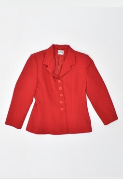 Vintage 90's Blazer Jacket Red