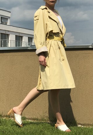 PASTEL TRENCH COAT