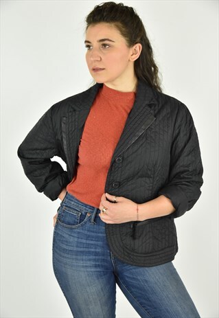 VINTAGE 90'S ARMANI BLACK JACKET SIZE LG