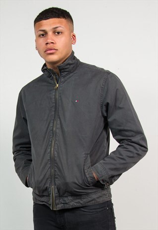 TOMMY HILFIGER JACKET GREY BOMBER