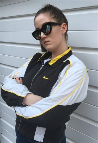 WOMENS VINTAGE 80S NIKE JACKET WINDBREAKER SPORTSWEAR COAT