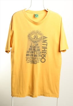 Vintage Antihero Crewneck T-shirt Mustard