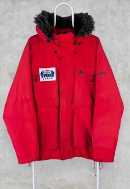 Vintage Nike ACG Red Ski Jacket Gore-Tex Waterproof Large