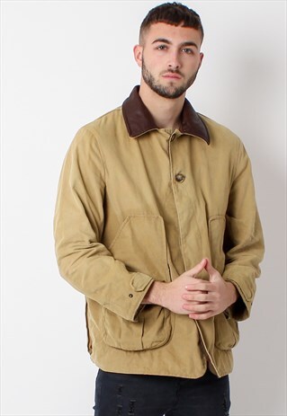 VINTAGE JACKET SUEDE WINTER BROWN