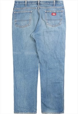 Vintage 90's Dickies Jeans / Pants Denim Lightwash Baggy