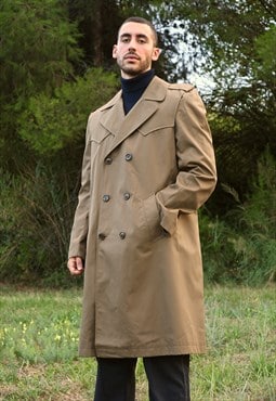 ESERCITO ITALIANO 70s Vintage rare military trench coat