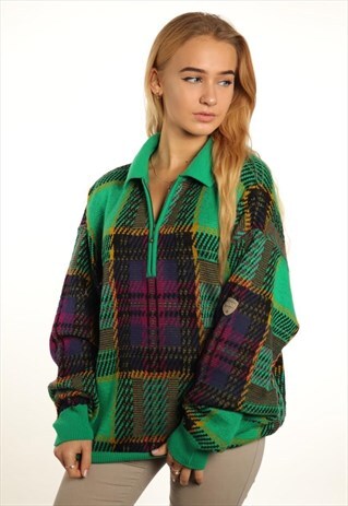 VINTAGE PATTERNED KNITWEAR JUMPER K204