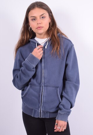 VINTAGE POLO RALPH LAUREN HOODIE SWEATER BLUE