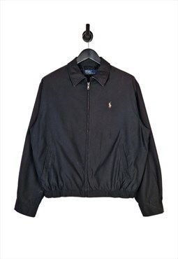 Men's Polo Ralph Lauren Harrington Jacket Black Size Large