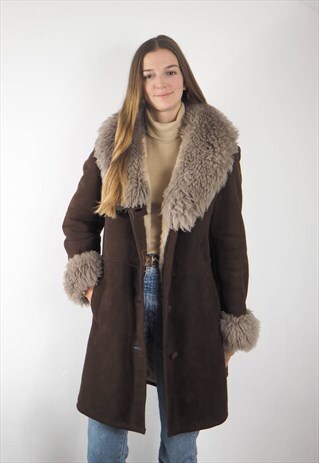 VINTAGE 70'S PENNY LANE SUEDE COAT